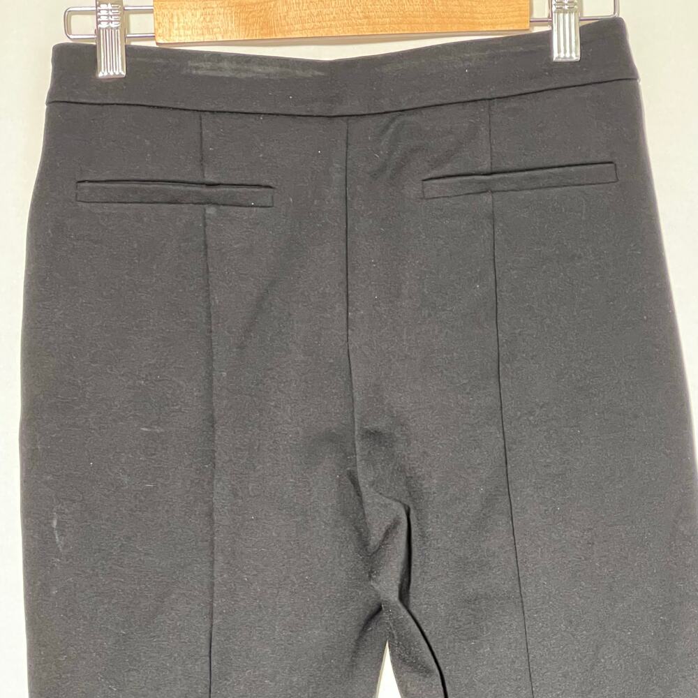 Anthropologie The Essential Pintucked Trouser Black Women's Size 4 - Picture 4 of 9